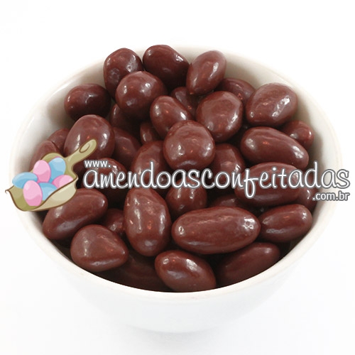 Amêndoas Confeitadas Chocolate