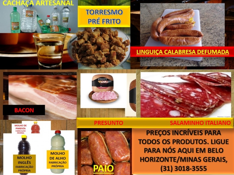 COISAS DA ROÇA, PRODUTOS ARTESANAIS, PINGA, LINGUIÇA, BACON, PRESUNTO, CACHAÇA, BH, MG