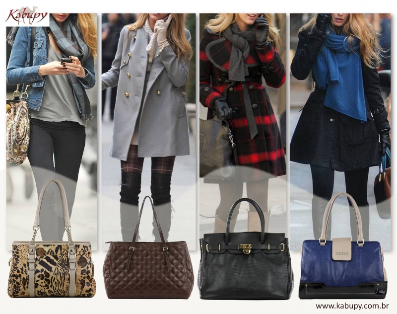 Inspire-se! Bolsas Femininas Kabupy / Bolsas de Couro Kabupy